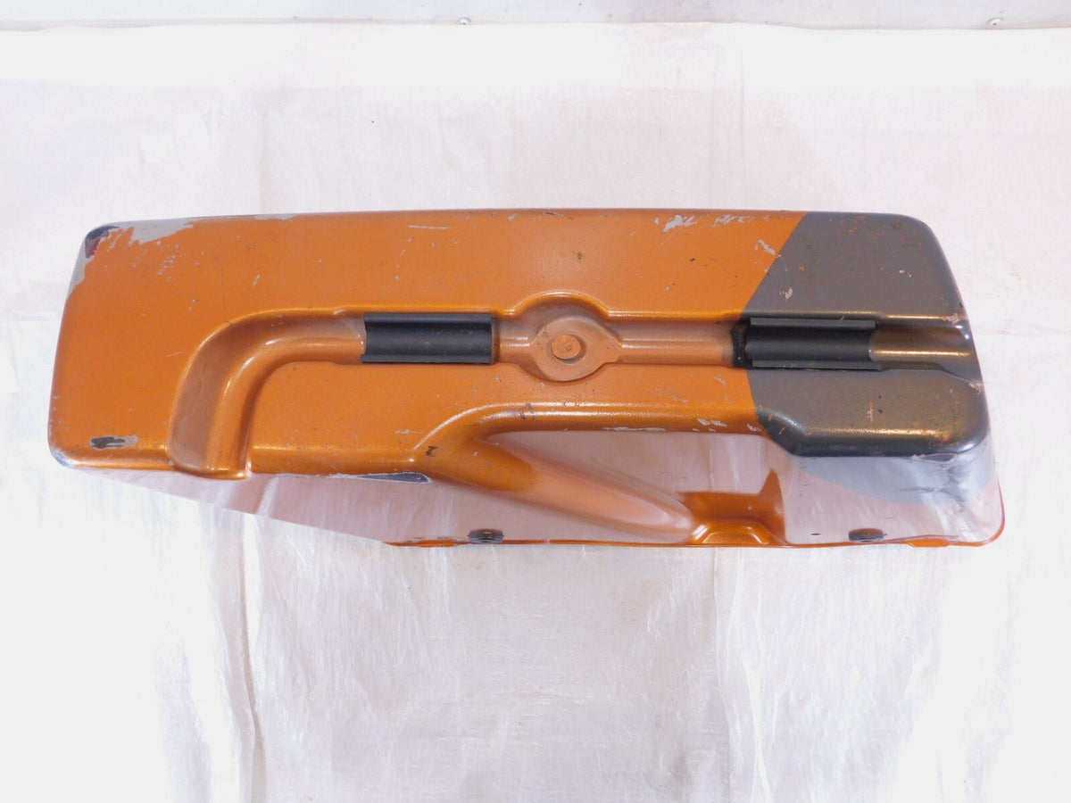 Harley Davidson Road King Street & Electra Glide Orange Right Saddlebag Bottom - C3 Cycle