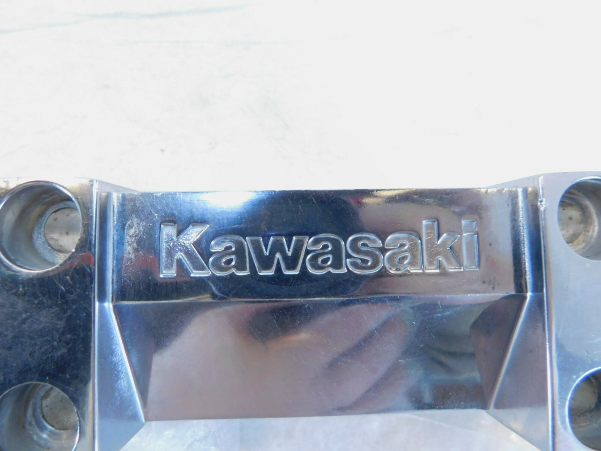 1987-2006 Kawasaki VN750 Vulcan 750 Upper Handlebar Chrome Mount Bracket Clamp - C3 Cycle