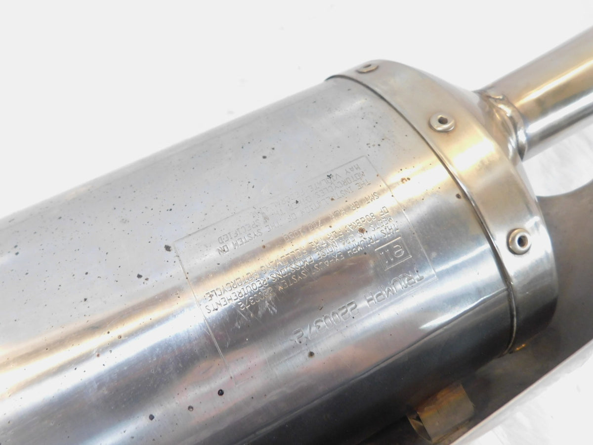 2007-2012 Triumph Tiger 1050 SE Exhaust Muffler Silencer Pipe Can & Heat Shield - C3 Cycle