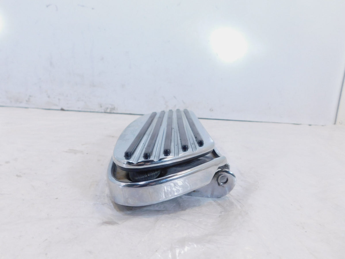Harley Road King Custom & Street Glide Front Left Footboard Floorboard w/ Insert - C3 Cycle