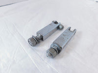Harley EVO FXR EVO Dyna Chrome Front Highway Footpeg Peg Mount Clevis Brackets - C3 Cycle