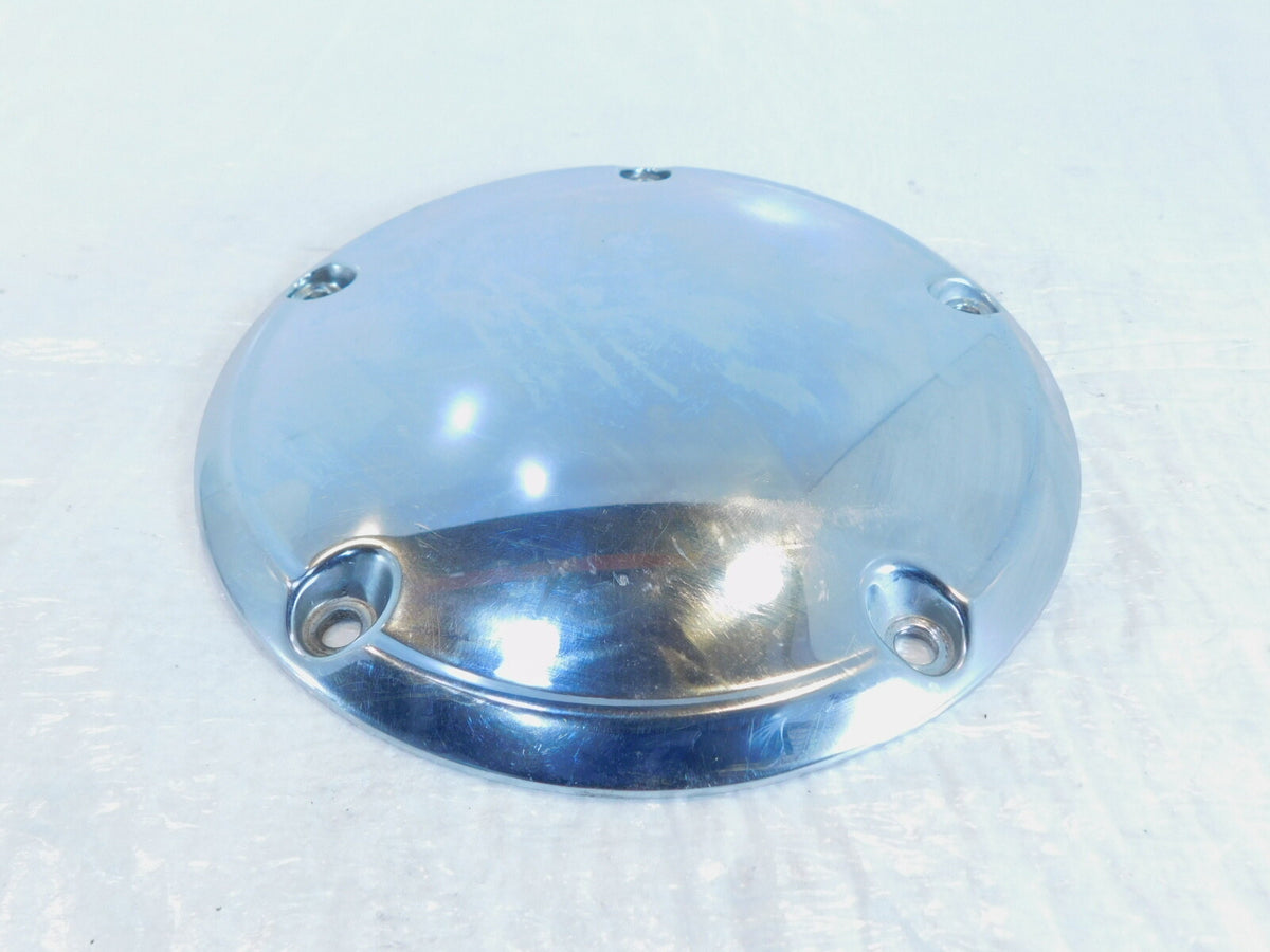 Harley Davidson Twin Cam Touring Dyna Softail Chrome Derby Clutch Cover 60668-99 - C3 Cycle