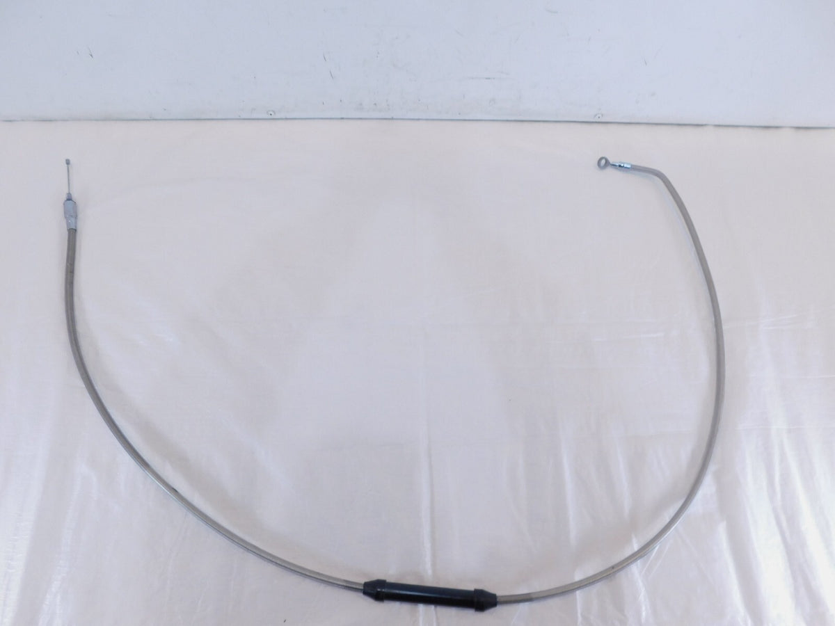 Braided Harley Davidson Road King & Electra Glide Clutch Control Cable Line Wire - C3 Cycle