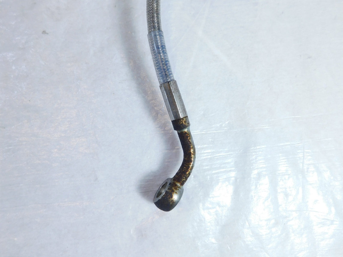 Harley Braided Electra Glide Ultra & Classic Dual Disc Front Brake Line Hose - C3 Cycle