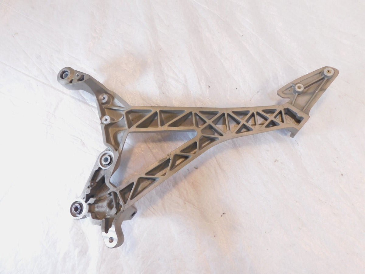07-09 Aprilia Shiver 750 SL750 Gray Right Side Footrest Foot Peg Mount Bracket - C3 Cycle