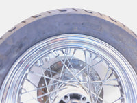 Harley Davidson Sportster Softail & Dyna 16" Chrome Laced Rear Wheel Rim - Bent - C3 Cycle
