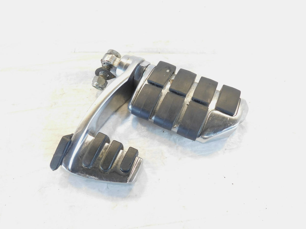 Harley Touring V-Rod Dyna Sportster Softail FXR ISO Footpeg w/ Heel Footrest - C3 Cycle