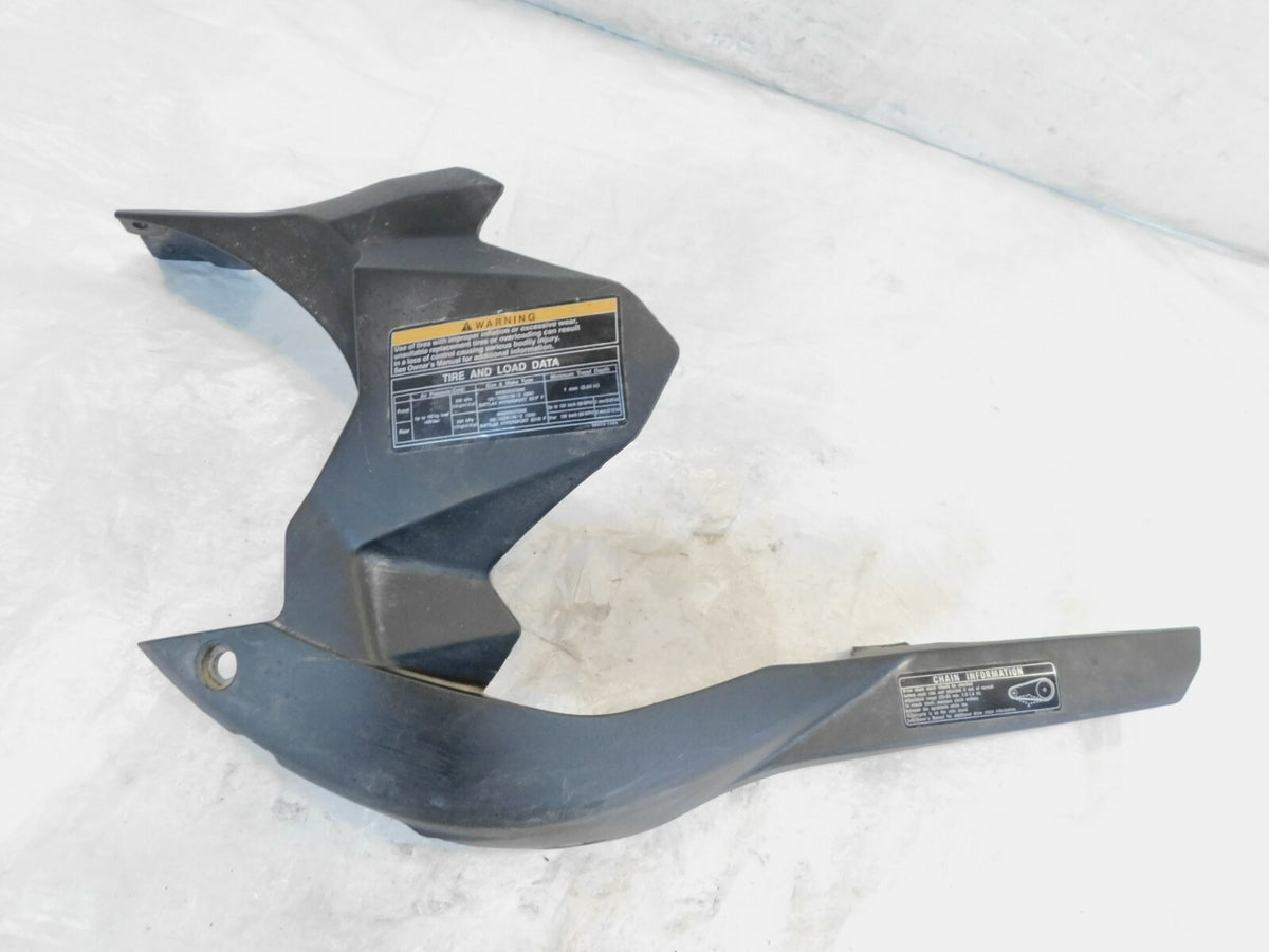 2018-2023 Kawasaki Ninja H2 SX SE ZX1002 Rear Fender Hugger Mudguard Chain Cover - C3 Cycle