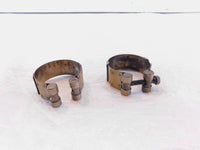 Moto Guzzi Norge GT 8V Breva V 1100 Sport 1200 Exhaust Header Mid Pipe Clamps - C3 Cycle