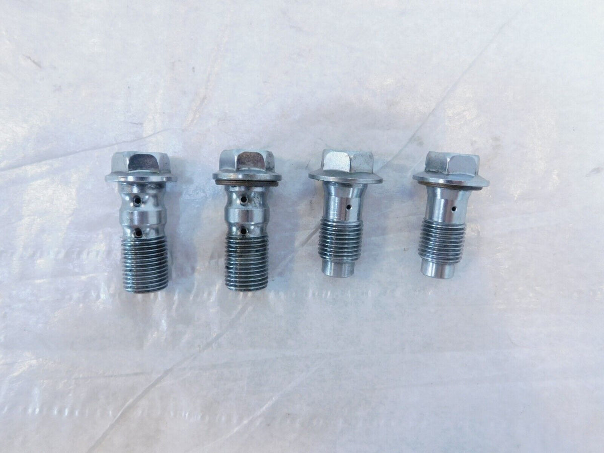 Yamaha Virago 700 750 1000 XV1100 Engine Motor Oil Pipe Line Hollow Banjo Bolts - C3 Cycle