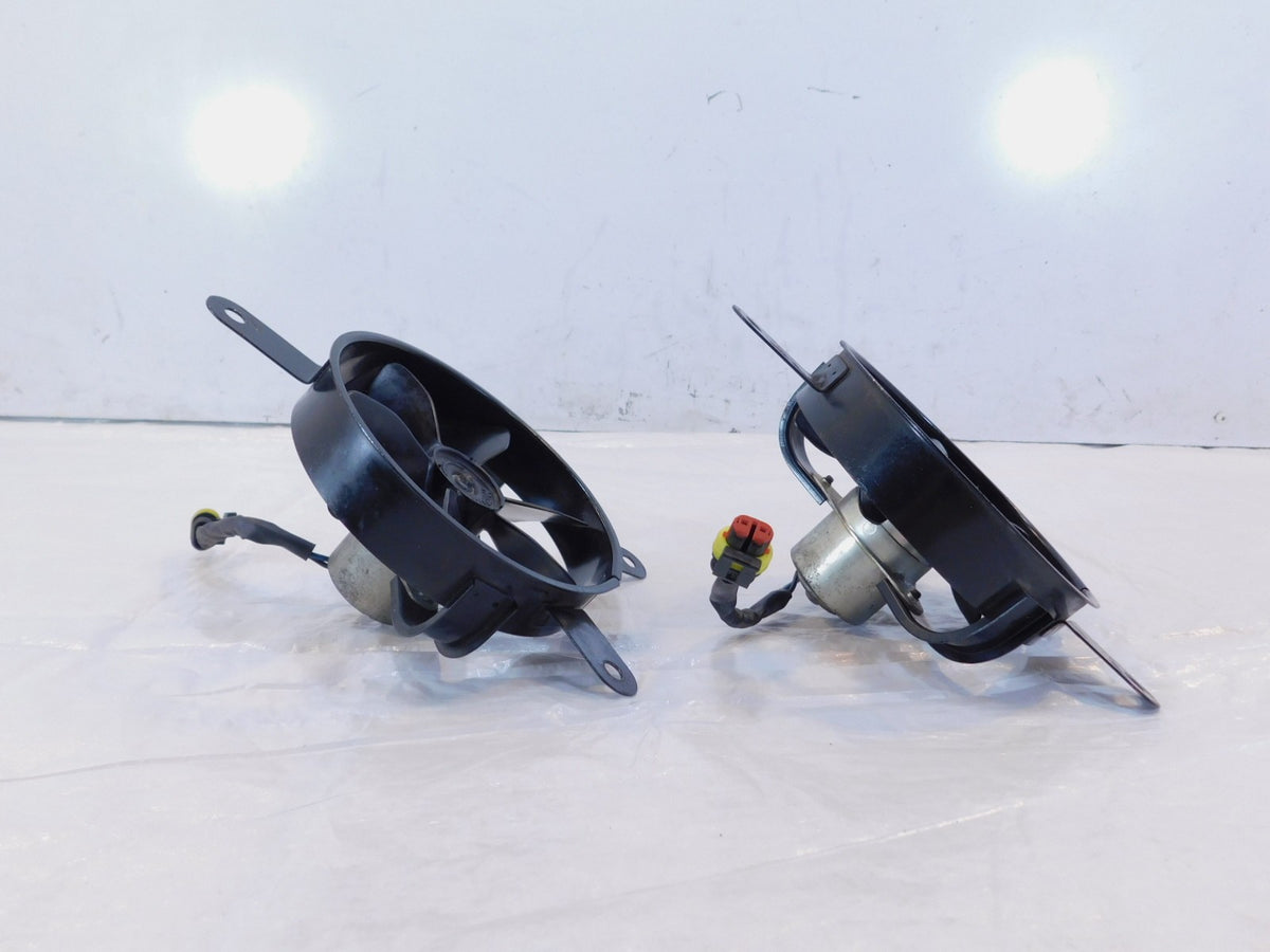Ducati 749 749S & 999 999R Xerox Water Cooler Coolant Radiator Fan w/ Shroud - C3 Cycle