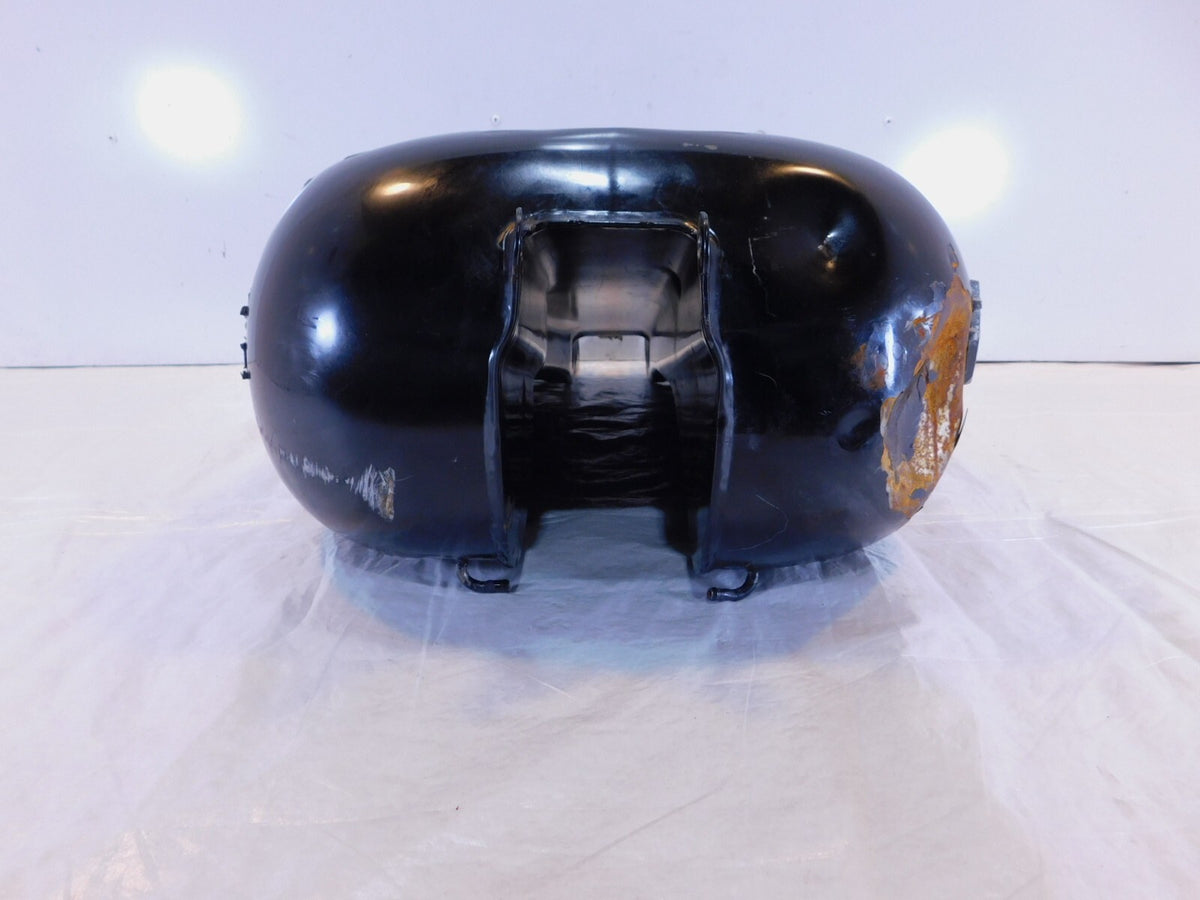 10-17 Harley Davidson Dyna Wide Glide & Street Bob Black Fuel Gas Tank - DENTED - C3 Cycle