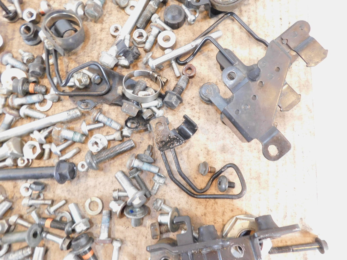2007 07 Yamaha V Star 1300 XVS1300 Hardware Nuts Bolts Brackets Parts Box Lot - C3 Cycle