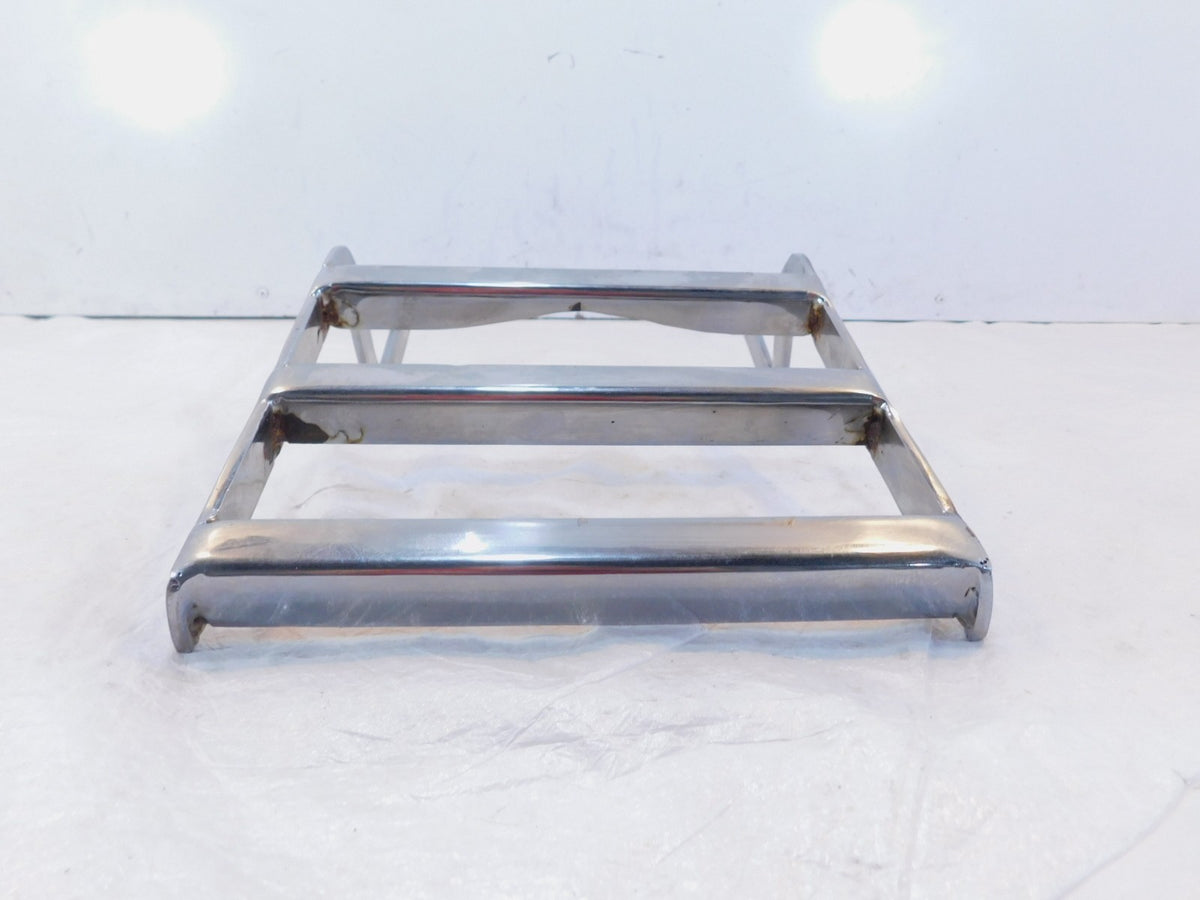 1995 95 Honda Shadow VT1100C Chrome Rear Travel Wheel Fender Luggage Mount Rack - C3 Cycle