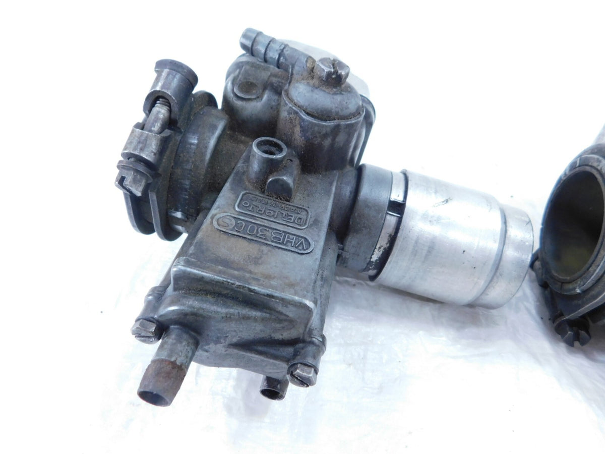 1976 76 Moto Guzzi Convert I V1000 Dellorto Air Fuel Intake Carburetor Carbs - C3 Cycle