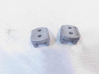 2013-2019 KTM 690 Duke Silver Left/Right Front Footrest Foot Pegs Bracket Mounts - C3 Cycle