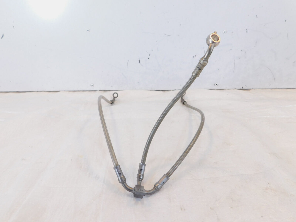 2006-2013 BMW F800S F800ST Front Wheel Caliper to Brake Pump Unit Hose Pipe Line - C3 Cycle
