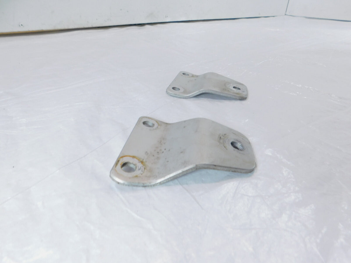 Suzuki RF600 RF600R Front Right & Left Engine Motor Mount Hanger Plate Brackets - C3 Cycle