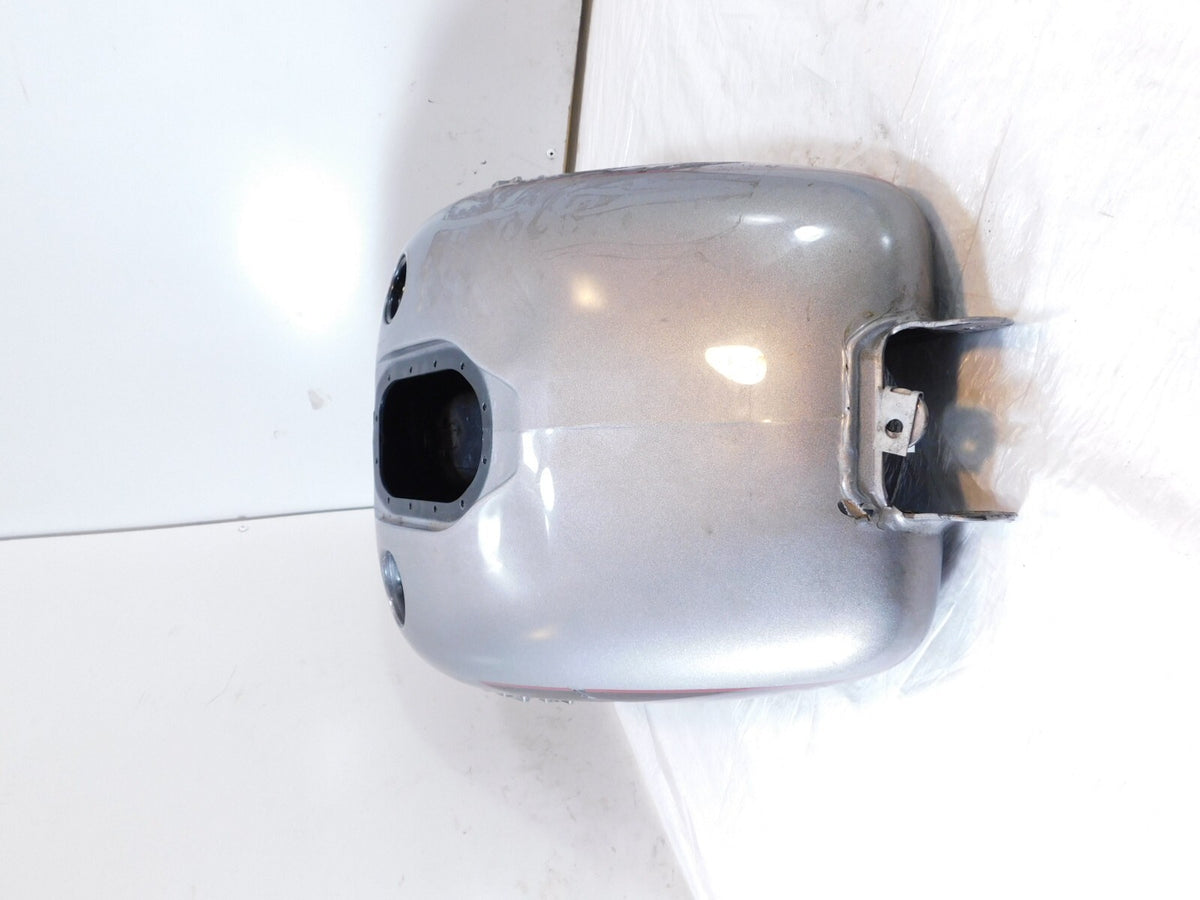 10-17 Harley Davidson Dyna Wide Glide & Street Bob Gray Fuel Gas Tank - DENTED - C3 Cycle