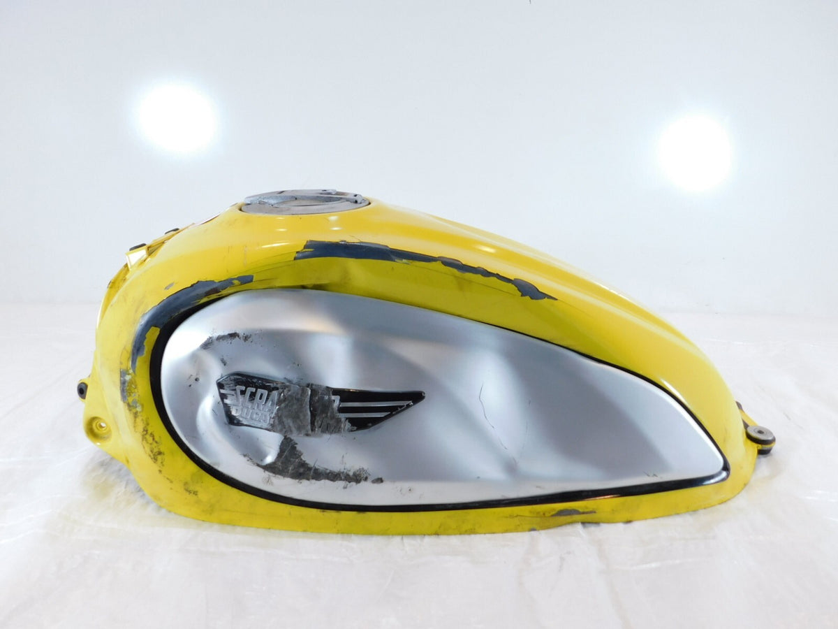 2019 & 2020 Ducati Scrambler 800 Icon Yellow Fuel Gas Petrol Tank - Dents - C3 Cycle