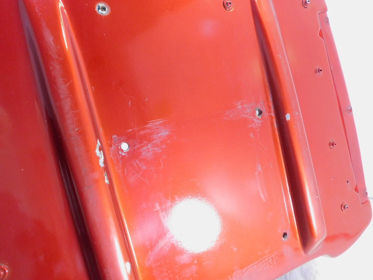 1986-1990 Harley Davidson Touring Tour Electra Glide Red Luggage Tour-Pak Bottom - C3 Cycle