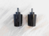 2012-2018 BMW F800 F800GT Black Front Left & Right Handlebar Bar End Weights - C3 Cycle