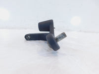 Harley Dyna Wide Glide & Fat Bob Forward Controls Black Left Footpeg Mount - C3 Cycle