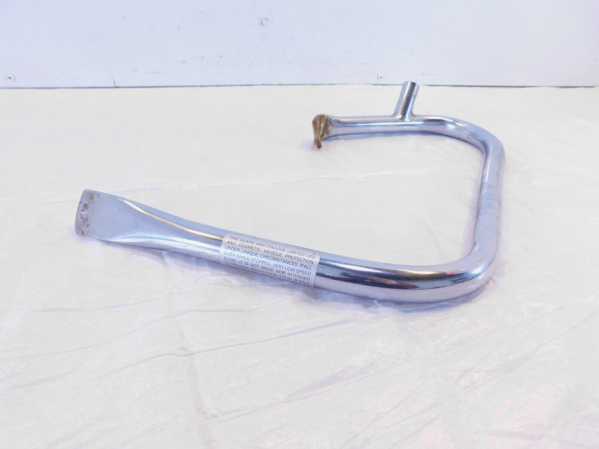 Harley Davidson Touring FLHR Road King Chrome Left Saddlebag Crash Engine Guard - C3 Cycle