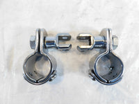 Harley Electra Glide & Road King Highway Footrest Footpeg Mount Clamp Brackets