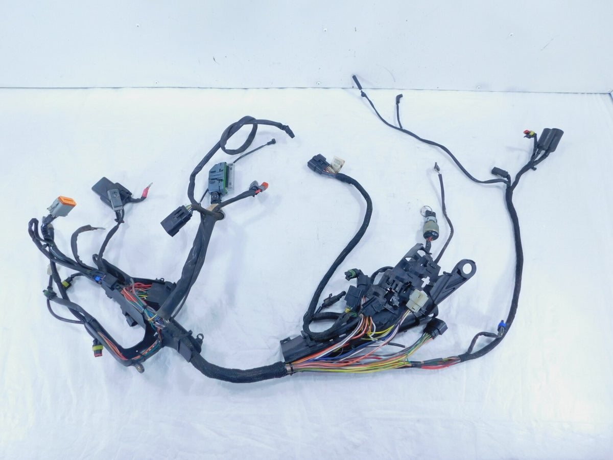 2010-2011 Harley Davidson XR1200 Main Wire Wiring Harness Loom & Ignition Switch - C3 Cycle