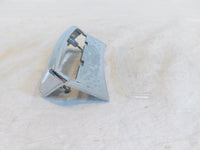 Piaggio Vespa LX LXV 50 125 150 Chrome Rear License Plate Light Cover w/ Lens - C3 Cycle