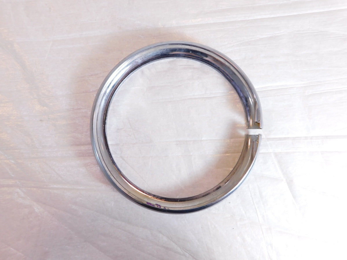 Harley Davidson Dyna FXR Softail & Sportster Chrome Front Headlight Trim Ring - C3 Cycle