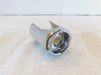 Harley Dyna Low RIder Wide & Super Glide Chrome Rear Shock Absorber Bolt Cover - C3 Cycle