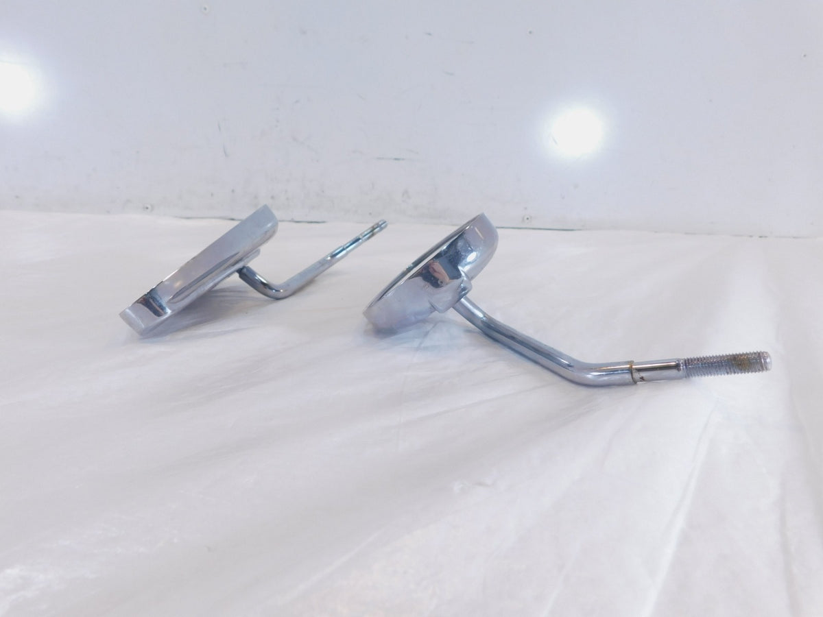 Harley Davidson Touring Softail Dyna & Sportster Pair Chrome Rear View Mirrors - C3 Cycle