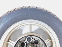 1984-1999 Yamaha Virago 750 1000 1100 XV700 XV750 Silver Rear Wheel Rim & Tire - C3 Cycle