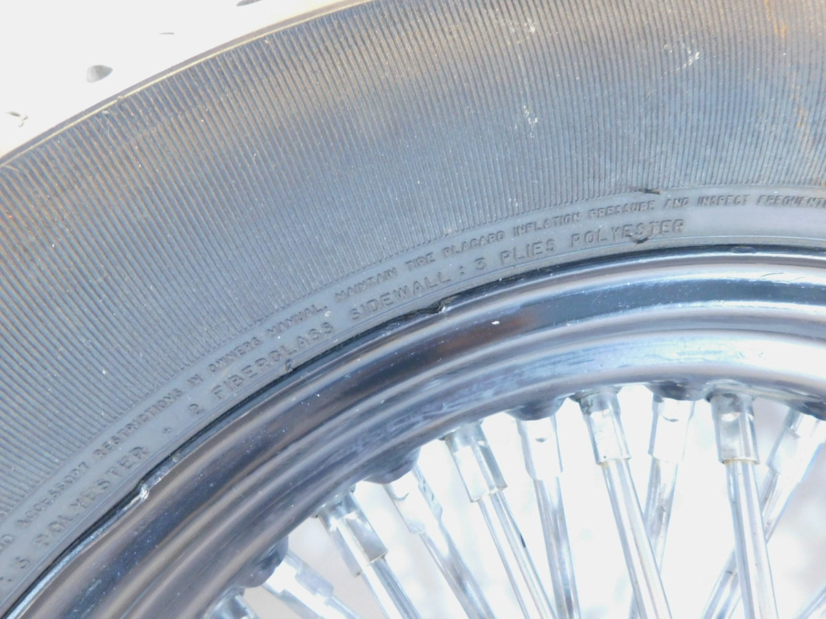 Harley Davidson Softail Heritage Classic & Deluxe Black Laced Rear Wheel Rim - C3 Cycle