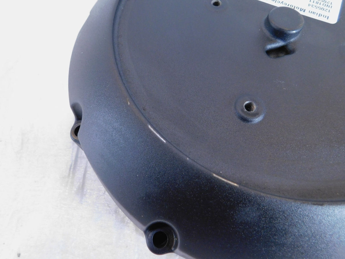 Indian Chief Chieftain Roadmaster Springfield Black Engine Primary Clutch Cover - C3 Cycle