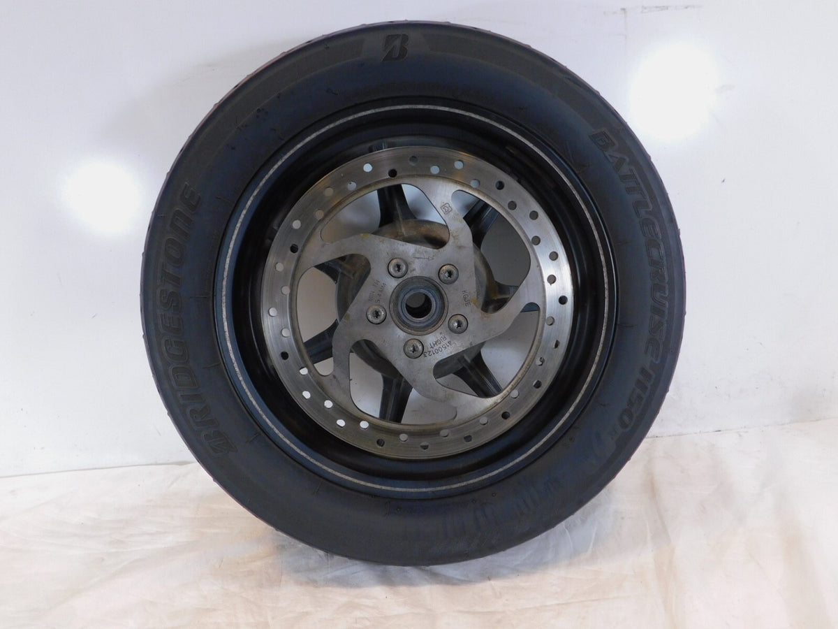 2016-2020 Harley Davidson Street XG750 750 Cast 7 Spoke Black Rear Wheel Rim - C3 Cycle