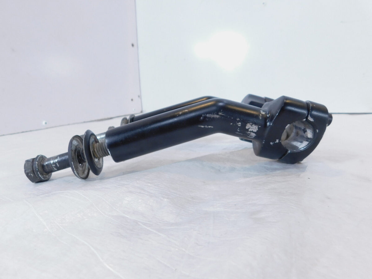 Harley Davidson Sportster 883 & 1200 Black Handlebar Riser Mount Bracket Clamps - C3 Cycle