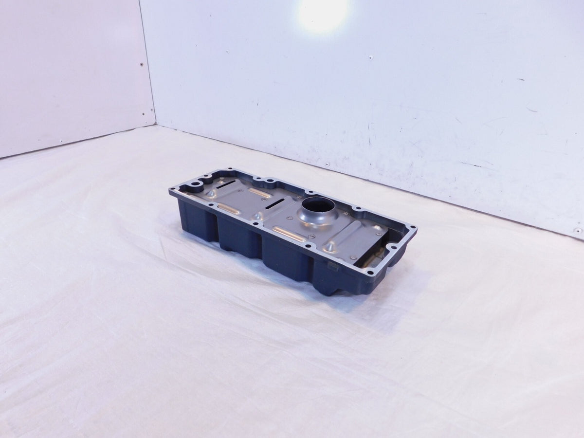 Harley Transmission Road King Street Electra Glide Black Oil Pan Tray  w/ Baffle - C3 Cycle