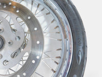 Harley Softail Night Train Deuce Dyna Wide Glide 19" Laced Front Wheel Rim -Bent - C3 Cycle