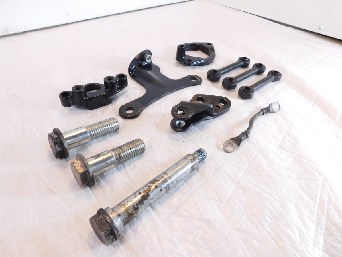 2004-2013 Harley Davidson Sportster 883 & 1200 Engine Motor Mount Bracket Lot - C3 Cycle