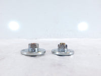 86-06 Kawasaki VN750 Vulcan 750 Left/Right Rear Swingarm Pivot Boss Cover Caps - C3 Cycle
