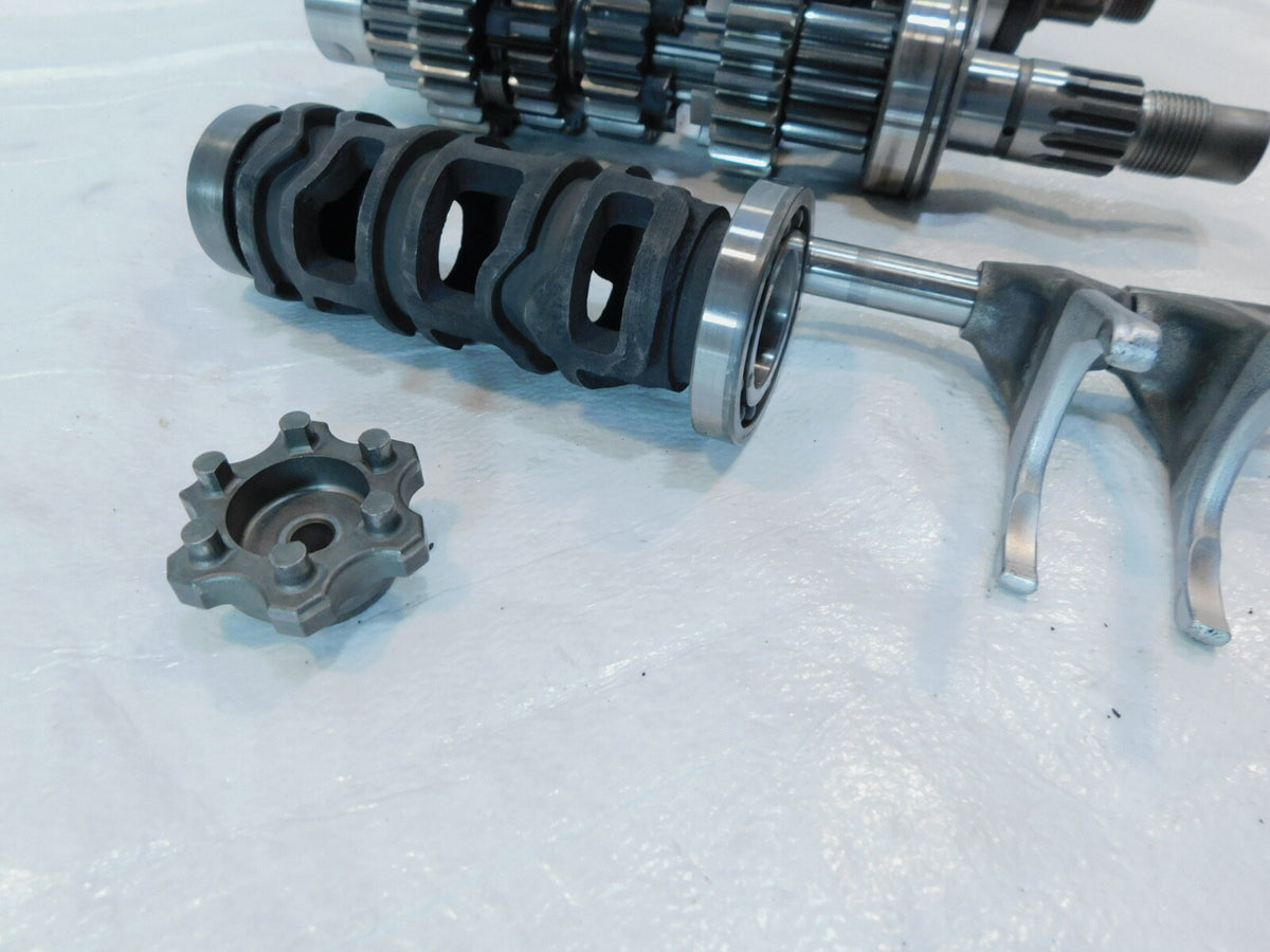 1998-1999 Kawasaki Ninja ZX-6R ZX600 Transmission Gears w/ Shifter Drum & Forks - C3 Cycle
