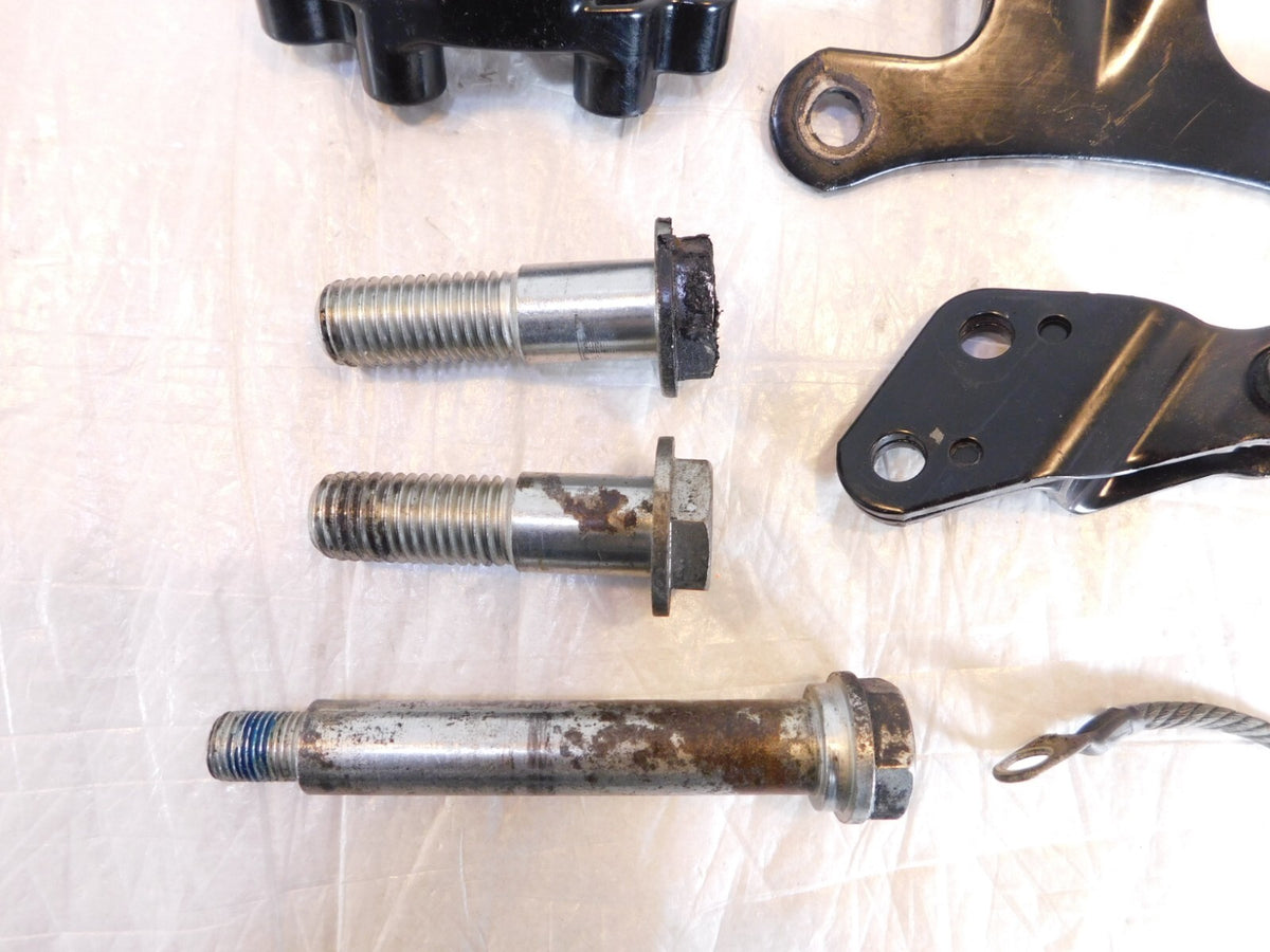 2004-2013 Harley Davidson Sportster 883 & 1200 Engine Motor Mount Bracket Lot - C3 Cycle