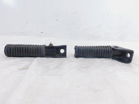 1979-1982 Honda CB650 CB650C Custom Black Rear Left/Right Foot Pegs Footrests - C3 Cycle