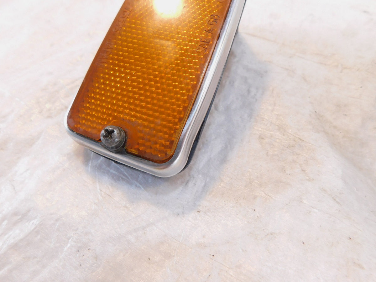 1982 82 Yamaha XJ750 Maxim 750 Front Left/Right Side Frame Orange Reflectors - C3 Cycle