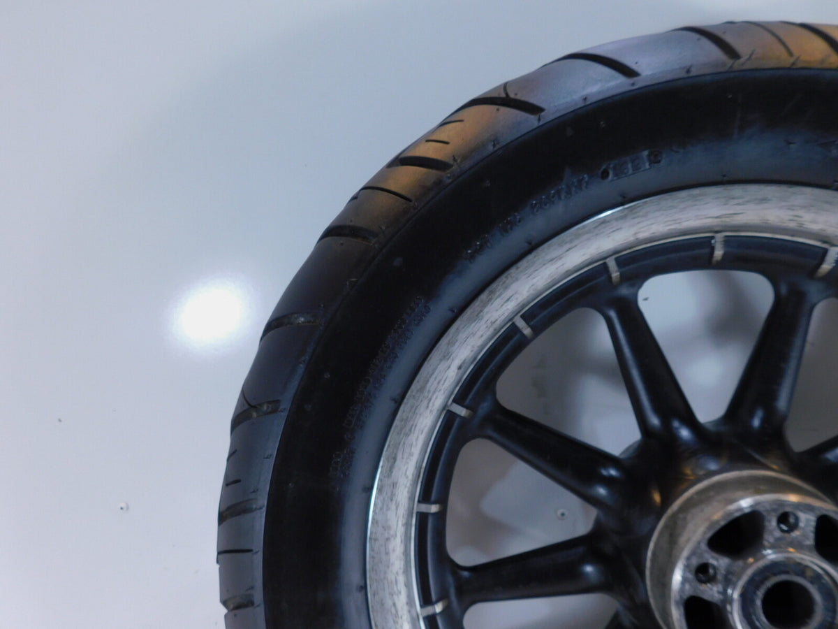 Harley Davidson Touring Road Street & Electra Glide Black Rear Wheel Rim & Tire - C3 Cycle