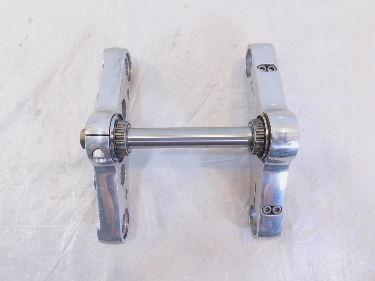 2002 & 2003 Indian Gilroy Scout Front Fork Triple Tree Upper & Lower Brackets - C3 Cycle