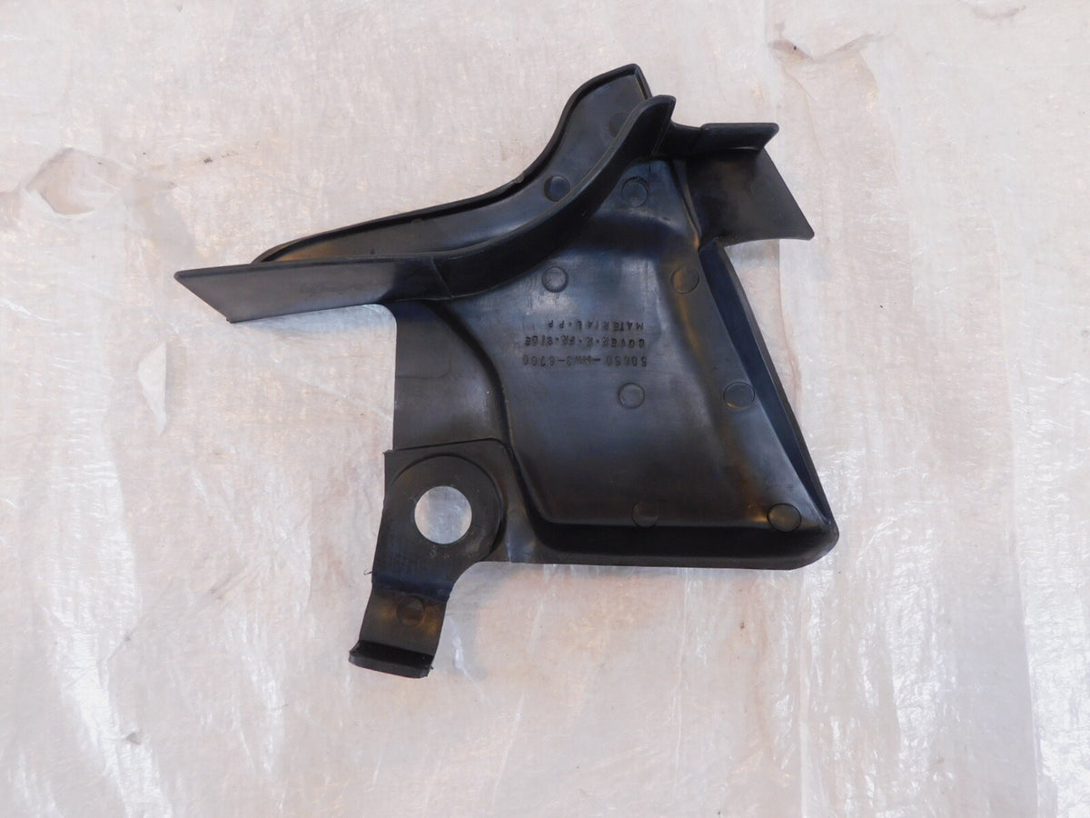 1991-2003 Honda Nighthawk 750 CB750 Black Front Right Frame Neck Cover Fairing - C3 Cycle